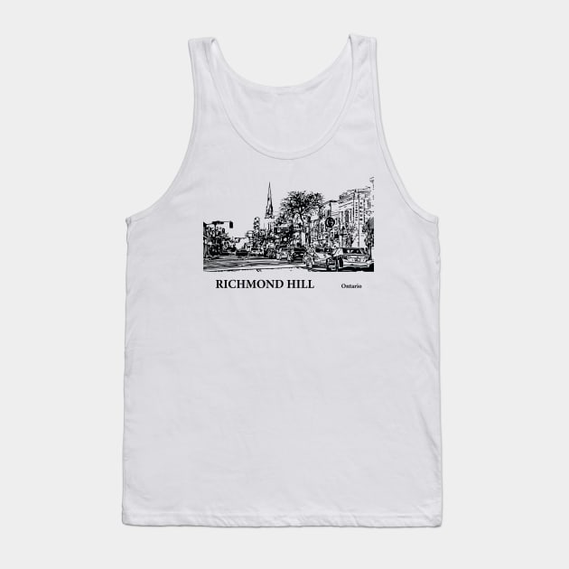 Richmond Hill Ontario Tank Top by Lakeric